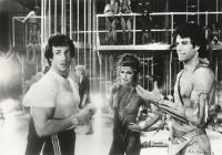 Sylvester Stallone, Finola Hughes & John Travolta