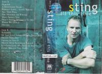 Sting: All This Time (Vídeo musical) - Caratula B.S.O