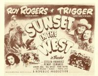 Sunset in the West  - Posters
