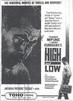 High and Low  - Posters