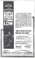 High and Low  - Promo