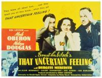 That Uncertain Feeling  - Posters