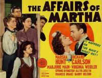 The Affairs of Martha  - Posters