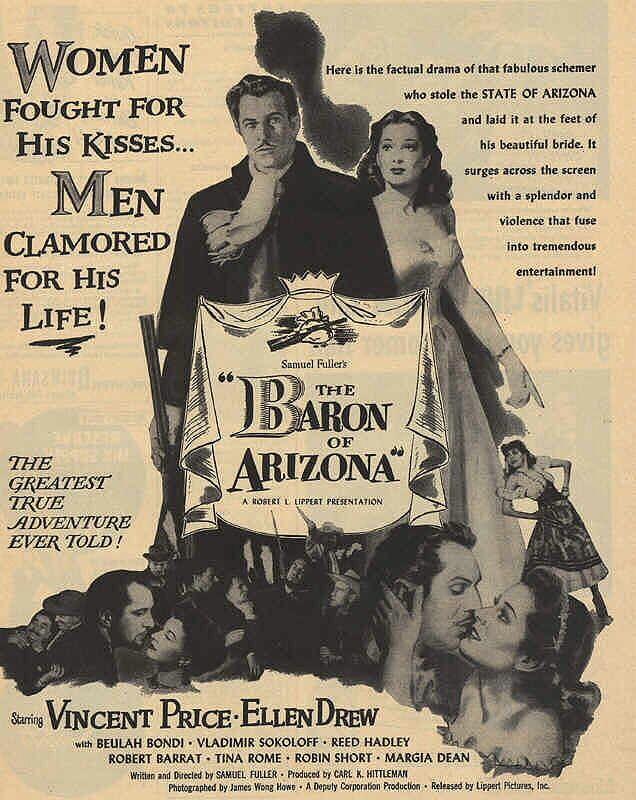 El barón de Arizona  - Posters