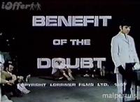 The Benefit of the Doubt  - Poster / Main Image
