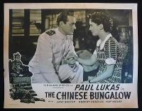The Chinese Bungalow  - Posters