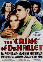 The Crime of Doctor Hallet  - Poster / Imagen Principal