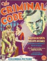 The Criminal Code  - Posters