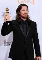 Christian Bale en los Globos de Oro (2011)