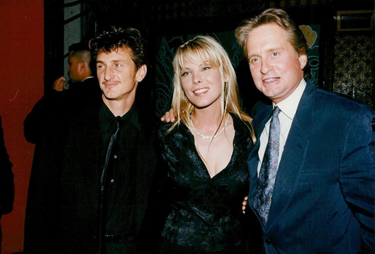 Sean Penn, Michael Douglas & Deborah Kara Unger