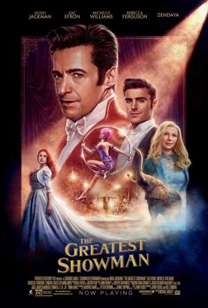 póster de la película musical El gran showman