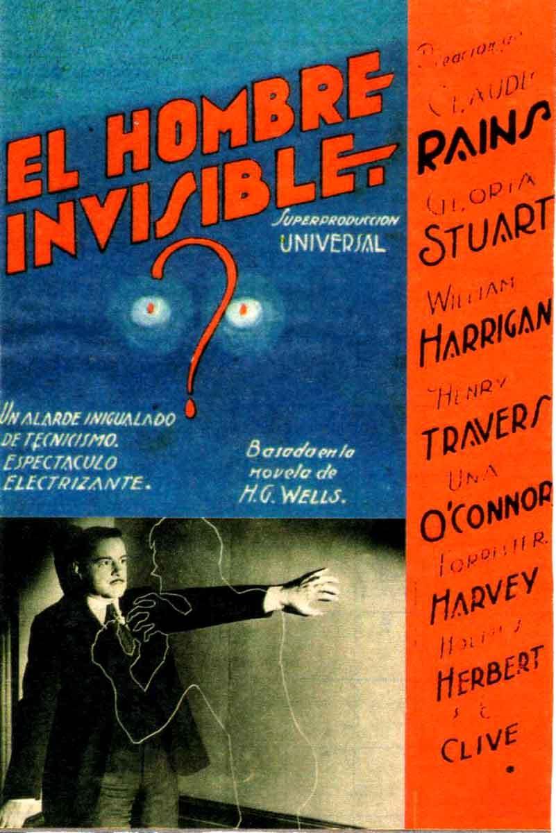El hombre invisible  - Posters