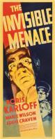 The Invisible Menace  - Posters