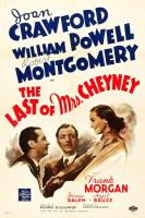 El último adiós a la señora Cheyney  - Poster / Imagen Principal