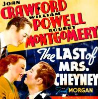 The Last of Mrs. Cheyney  - Posters