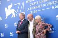Donald Sutherland, Paolo Virzì & Helen Mirren