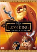 El rey león  - Dvd