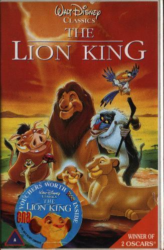 The Lion King  - Vhs