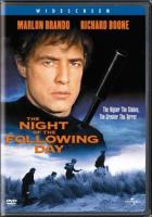 The Night Of The Following Day  - Dvd