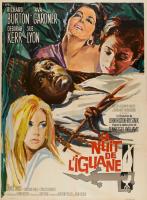 La noche de la iguana  - Posters