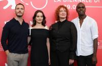 Sam Claflin, Aisling Franciosi, Jennifer Kent & Baykali Ganambarr at Venice Film Festival