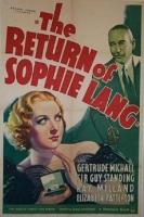 The Return of Sophie Lang  - Poster / Imagen Principal