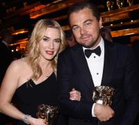 Kate Winslet & Leonardo DiCaprio at BAFTA Awards 2016