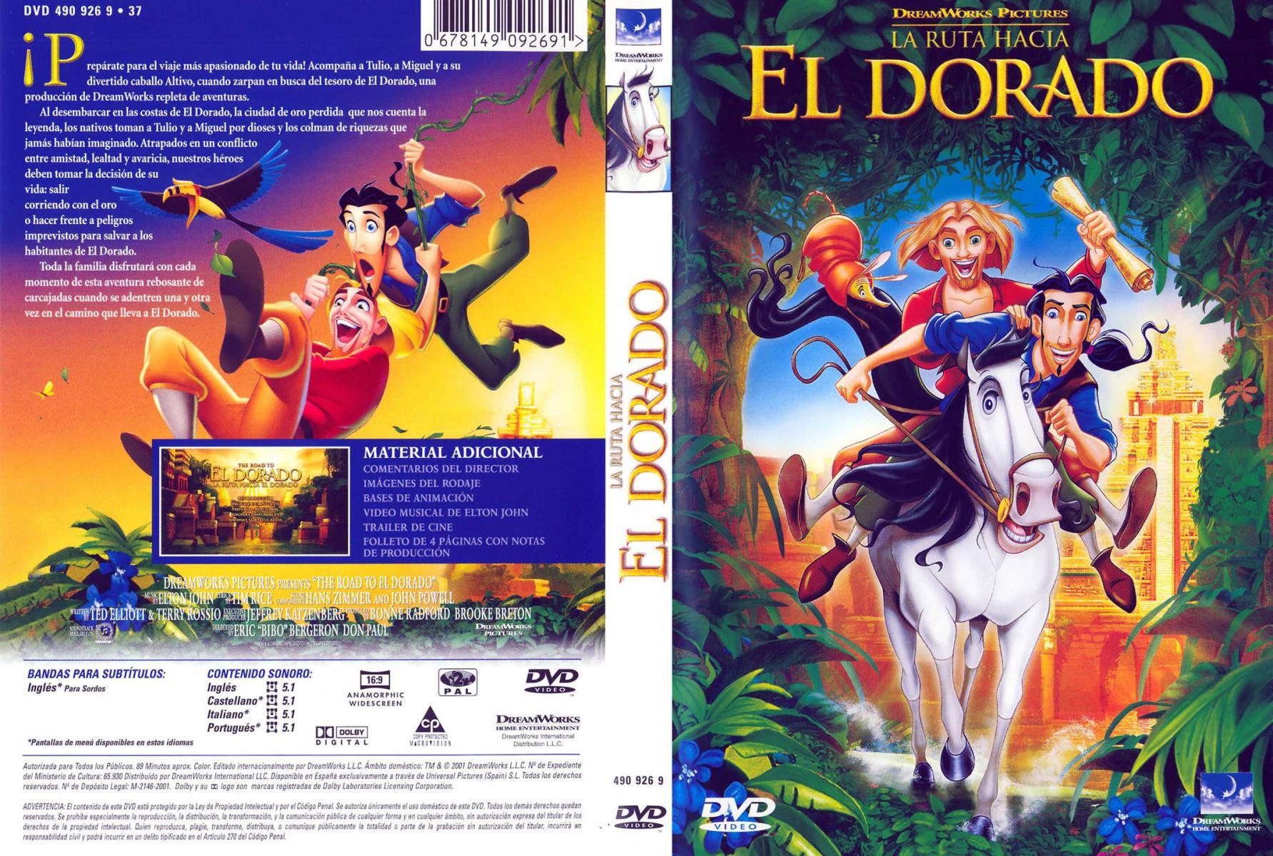 The Road To El Dorado Book