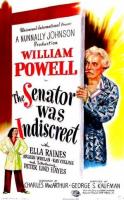 The Senator Was Indiscreet  - Poster / Main Image