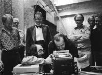 Stanley Kubrick, Joe Turkel & Jack Nicholson