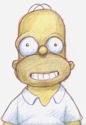 The Simpson: Homer's Face Couch Gag (S)