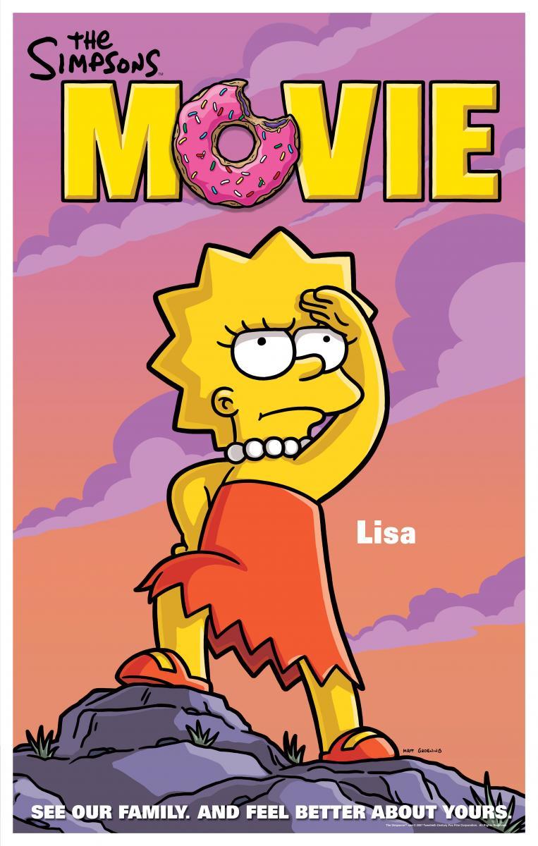 Los Simpsons - La película  - Posters