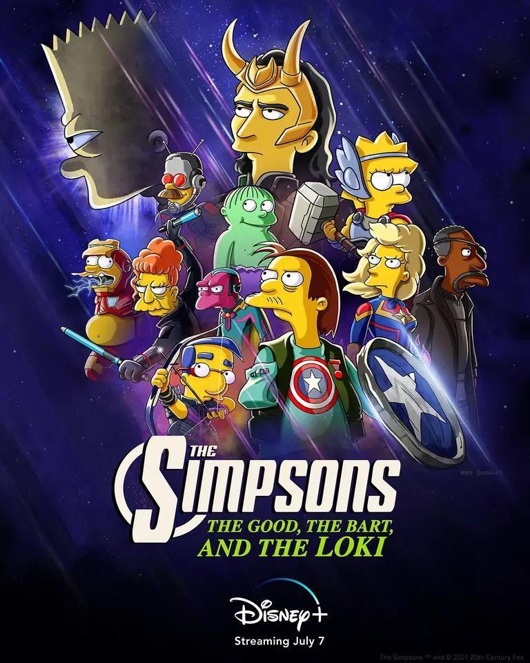 Los Simpson: La buena, el malo y Loki (C) - Posters