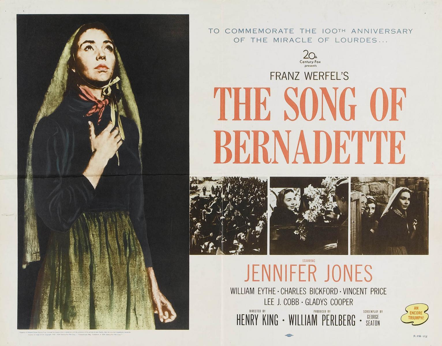 La canción de Bernadette  - Promo