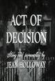 Act of Decision (TV)