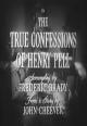 The True Confessions of Henry Pell (TV)