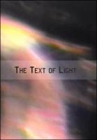 The Text of Light  - Posters