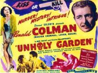 The Unholy Garden  - Posters