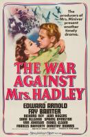 The War Against Mrs. Hadley  - Poster / Imagen Principal