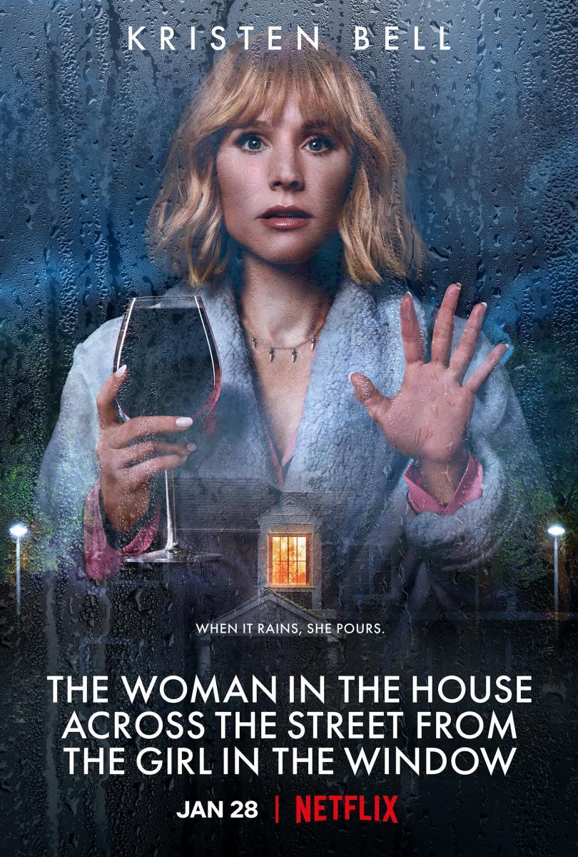 Crítica: 'La mujer de la casa de enfrente de la chica en la ventana'  parodia los thrillers de ventanas indiscretas