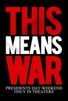 ¡Esto es guerra!  - Posters
