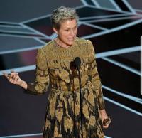 Frances McDormand at the Oscars