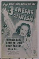 Three Cheers for the Irish  - Posters