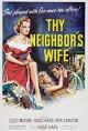Thy Neighbor's Wife 