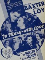 To Mary - with Love  - Posters