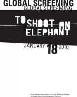 To Shoot an Elephant  - Promo