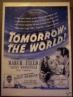 Tomorrow, the World!  - Poster / Main Image