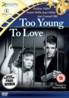 Too Young to Love  - Dvd