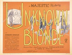 Unknown Blonde 