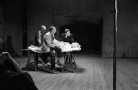 Ingmar Bergman, Max von Sydow, Erland Josephson & Ingrid Thulin